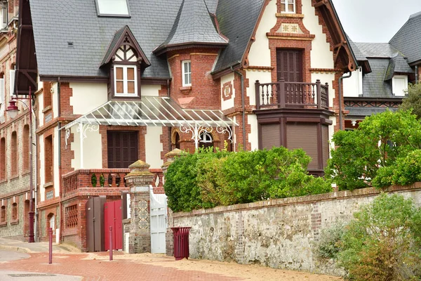 Houlgate Francia Septiembre 2019 Casa Belle Epoque Centro Ciudad — Foto de Stock