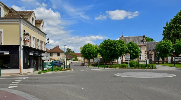 Chaussee Ivry Frankrijk Juni 2021 Het Pittoreske Dorpje — Stockfoto