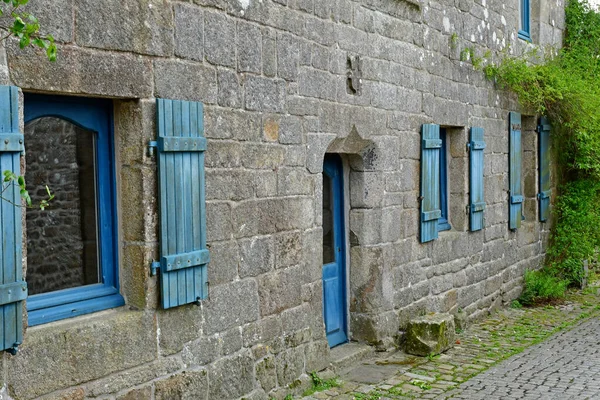 Locronan Francia Mayo 2021 Pintoresco Pueblo Antiguo —  Fotos de Stock