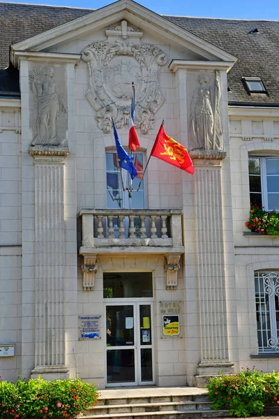 Gournay Bray France October 2021 Picturesque City Hall — 图库照片