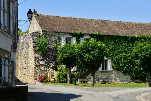 Montchauvet France July 2021 Picturesque Village — 图库照片