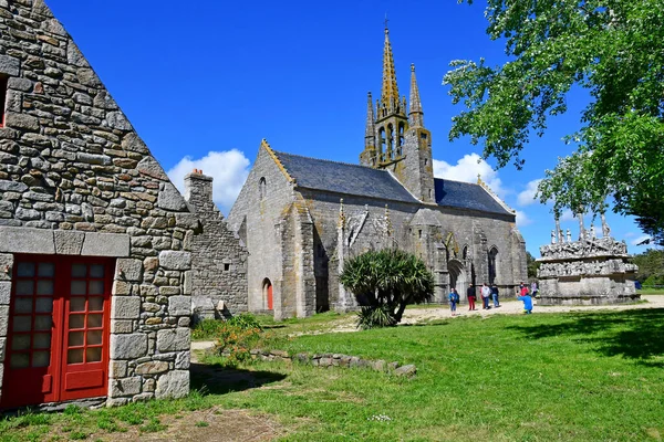 Saint Jean Trolimon Frankrike Maj 2021 Tronoen Kyrkan — Stockfoto