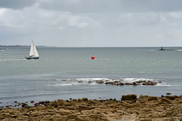 Combrit Sainte Marine Francja Maja 2021 Malowniczy Pointe Combrit — Zdjęcie stockowe