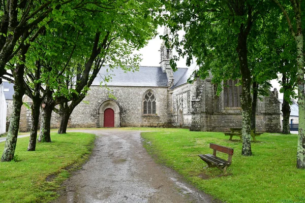 Plozevet Frankrike Maj 2021 Treenitiska Kyrkan — Stockfoto