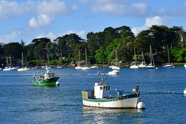 Benodet Frankrike Maj 2021 Utsikt Över Staden Från Havet — Stockfoto