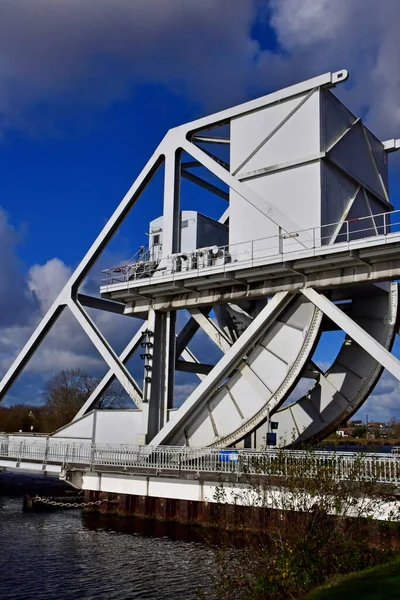 Benouville Frankrijk September 2019 Pegasus Brug Nieuwe Brug Gebouwd 1994 — Stockfoto