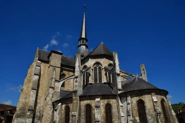 Les Andelys Frankrijk Juni 2021 Saint Sauveur Kerk Petit Andely — Stockfoto