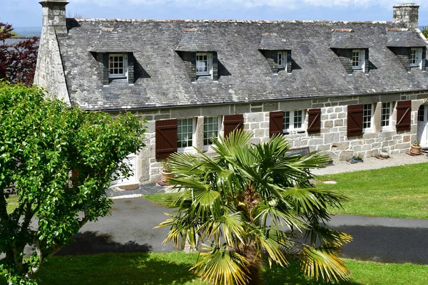 Locronan Francia Mayo 2021 Pintoresco Pueblo Antiguo — Foto de Stock