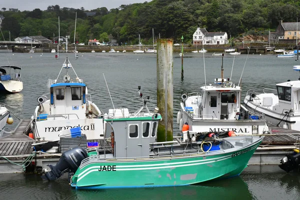 Audierne Francia Mayo 2021 Barco Puerto — Foto de Stock