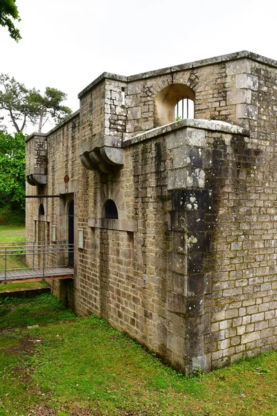 Combrit Sainte Marine Francia Mayo 2021 Fuerte —  Fotos de Stock