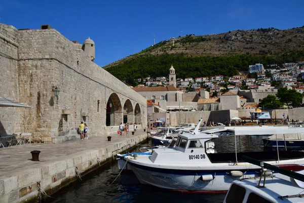 Dubrovník Chorvatsko Září 2021 Malebné Staré Město — Stock fotografie