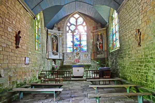 Locronan Francia Mayo 2021 Capilla Notre Dame Bonne Nouvelle — Foto de Stock