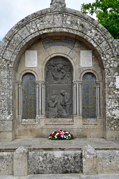 Loctudy France May 2021 War Memorial Saint Tudy Church — Fotografia de Stock