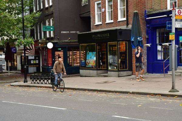 London Hampstead England October 2021 Belsize Park District — Stockfoto