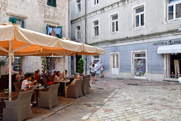 Kotor Montenegro September 2021 Picturesque Old City — Stock Photo, Image