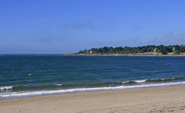 Combrit Sainte Marine Frankrike Maj 2021 Stadsutsikt Från Benodet — Stockfoto