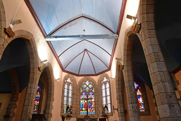 Пон Авен Франція Травня 2021 Року Церква Святого Йосипа — стокове фото
