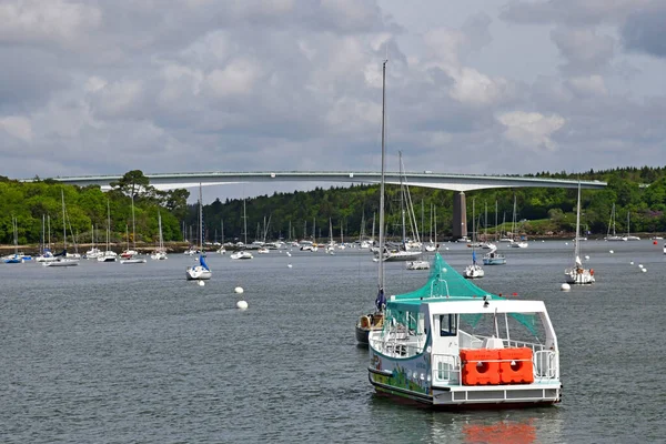 Combrit Benodet França Maio 2021 Ponte Cornouaille — Fotografia de Stock