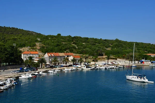 Vis Croatia September 2021 Picturesque Old City — 스톡 사진