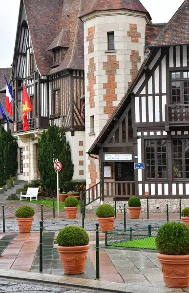 Deauville Francja Wrzesień 2019 Ratusz — Zdjęcie stockowe