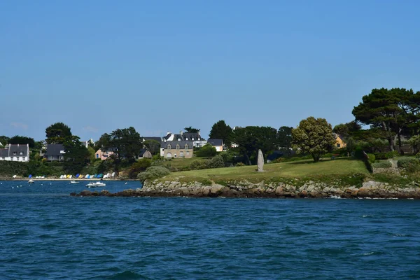 Arzon Frankrike Juni 2021 Byn Port Navalo — Stockfoto