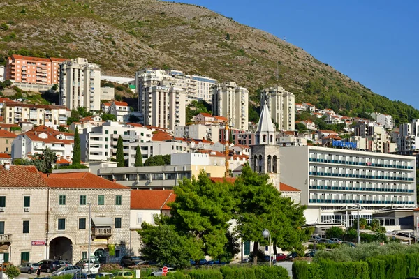 Dubrovnik Croacia Septiembre 2021 Distrito Cerca Del Nuevo Puerto — Foto de Stock