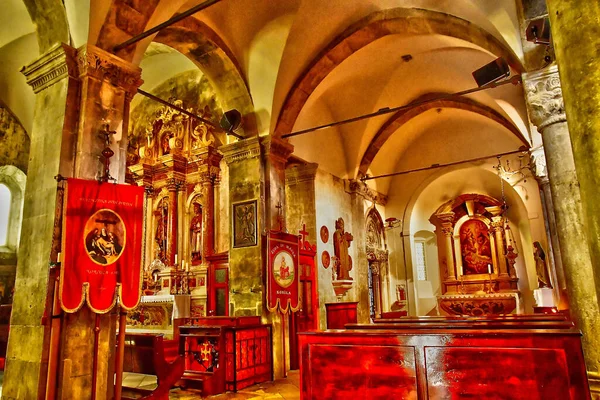 Korcula Kroatien September 2021 Saint Marc Katedralen — Stockfoto