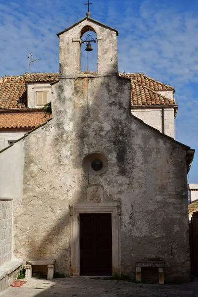 クロアチアのコルクラ 2021年9月3日 聖ピエール教会 — ストック写真