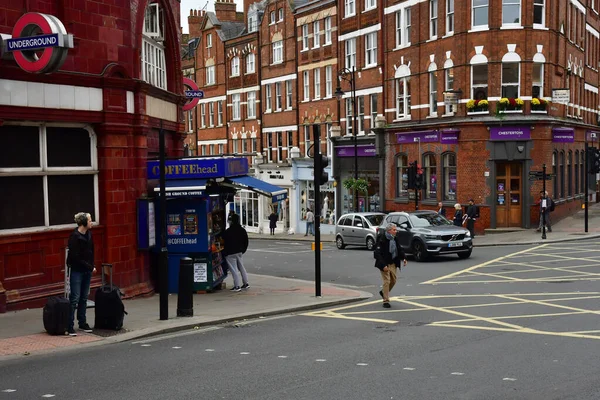 Londýn Hampstead Anglie Října 2021 Stanice Hampstead — Stock fotografie