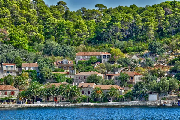 Het Eiland Mljet Kroatië September 2021 Het Pittoreske Eiland Zomer — Stockfoto