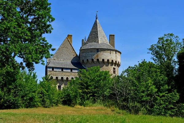 Sarzeau France June 2021 Замок Сусцініо Побудований Xiii Столітті Герцогами — стокове фото