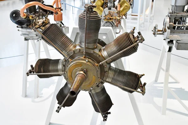 Bourget France July 2021 Gnome Omega Engine Air Space Museum — Fotografia de Stock