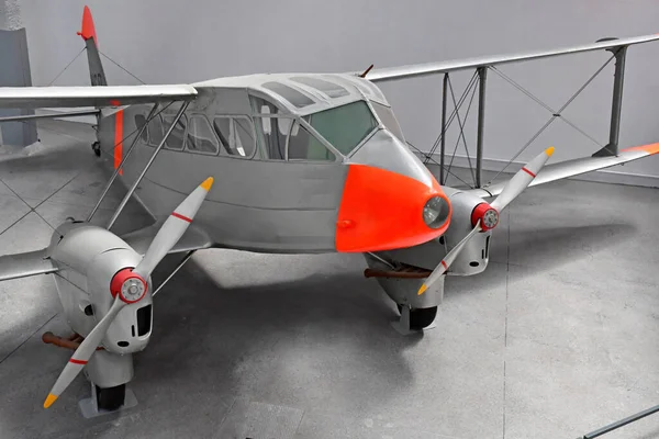 Bourget France July 2021 Havilland Dragon Rapide Air Space Museum — 图库照片