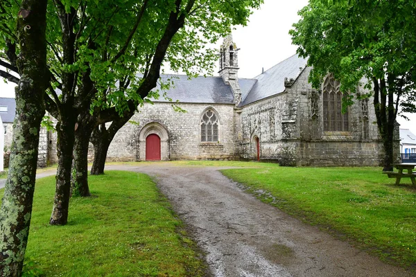 Plozevet Fransa Mayıs 2021 Trinite Kilisesi — Stok fotoğraf