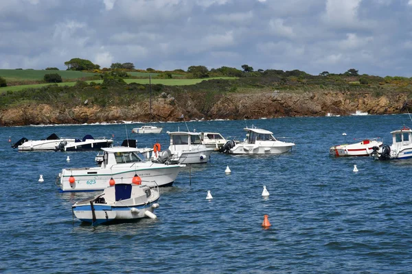 Port Manech Frankrike Maj 2021 Havet — Stockfoto