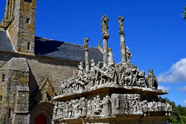 Saint Jean Trolimon Frankrike Maj 2021 Tronoen Kyrkan — Stockfoto