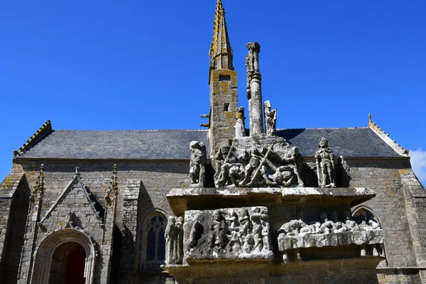 Saint Jean Trolimon France May 2021 Tronoen Church — 图库照片
