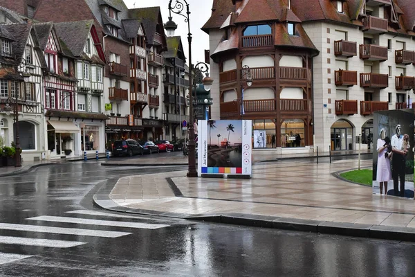 Deauville Frankreich September 2019 Das Stadtzentrum — Stockfoto