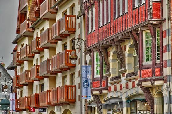 Deauville França Setembro 2019 Centro Cidade — Fotografia de Stock