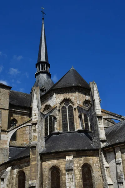 Les Andelys France June 2021 Saint Sauveur Church Petit Andely — Stock Photo, Image