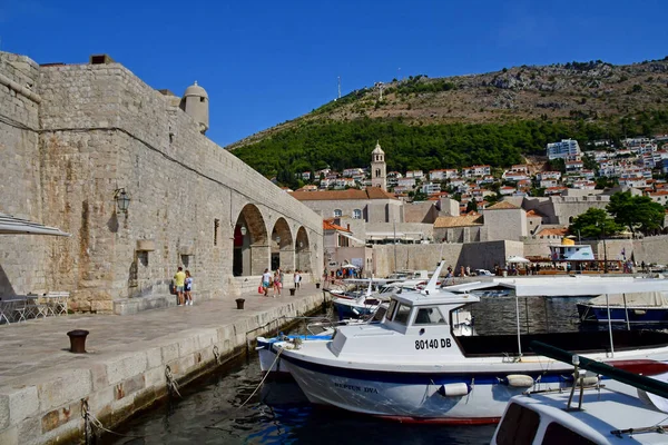 Dubrovnik Croácia Setembro 2021 Pitoresca Cidade Velha — Fotografia de Stock