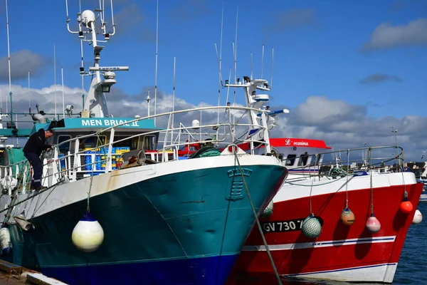 Guilvinec Francja Maja 2021 Port Rybacki — Zdjęcie stockowe