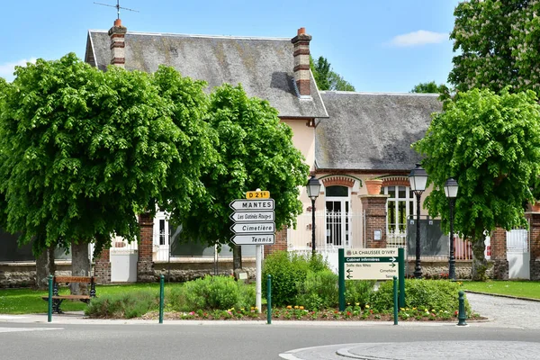 Chaussee Ivry Fransa Haziran 2021 Pitoresk Köy — Stok fotoğraf