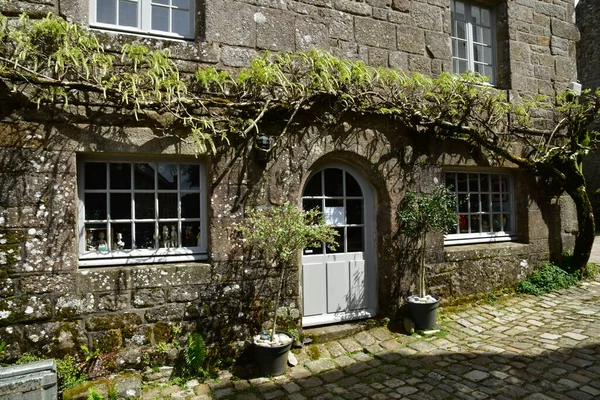 Locronan France Mai 2021 Vieux Village Pittoresque — Photo