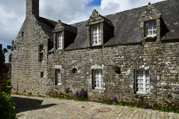 Locronan Frankreich Mai 2021 Das Malerische Alte Dorf — Stockfoto