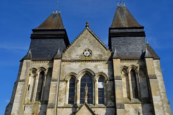 Gournay Bray Frankrike Oktober 2021 Den Heliga Hildevert Kollegiala Kyrkan — Stockfoto