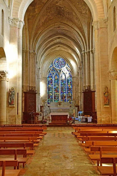 Gournay Bray Francia Octubre 2021 Iglesia Colegiata Saint Hildevert — Foto de Stock