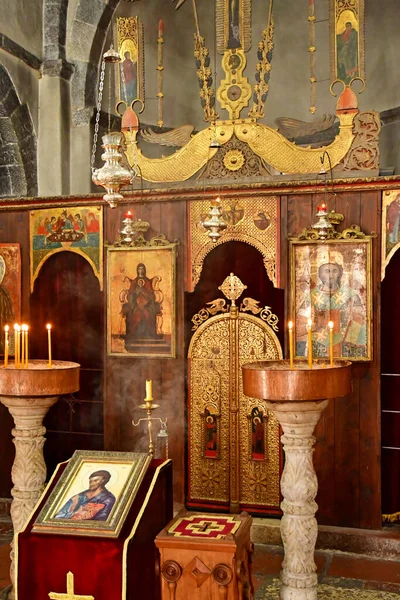 Kotor Montenegro September 2021 Sankt Nicolas Ortodoxa Kyrka — Stockfoto