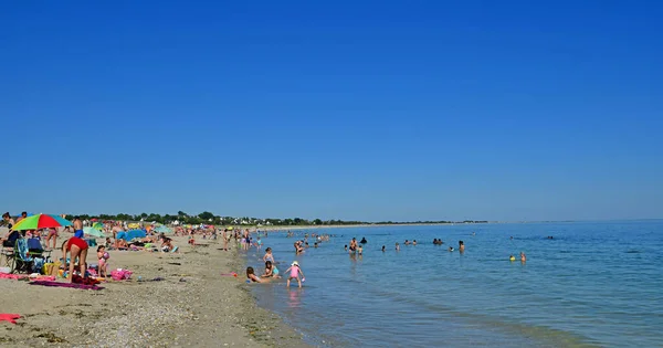 Sarzeau Франция Июня 2021 Пляж Suscinio — стоковое фото
