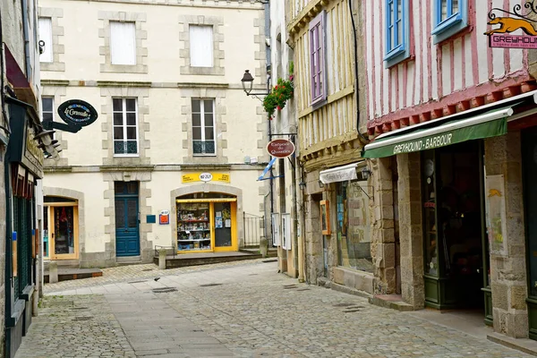 Quimper Francja Maja 2021 Malownicze Centrum Starego Miasta — Zdjęcie stockowe